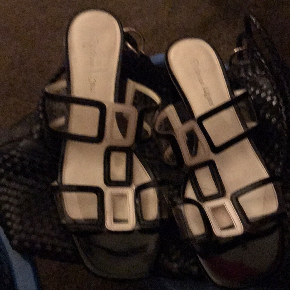 ETIENNE AIGNER SANDALS SZ 8M